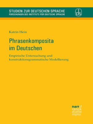 cover image of Phrasenkomposita im Deutschen